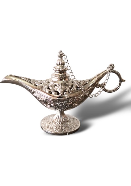 Sihirli Lamba Alaattin Bakır Buhardanlık- Tütsülük - Büyük Boy