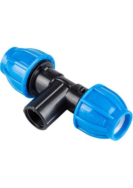 Bahçe Sulama Kaplin 32 x 1 x 32 mm Içten Dişli Te (Dişi Te)