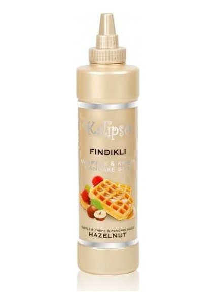 Ovalette Fındık Waffle & Krep & Pancake Sos 850 gr
