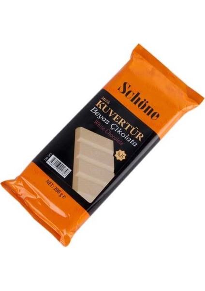Ovalette Schöne Mini Kuvertür Beyaz 200 gr