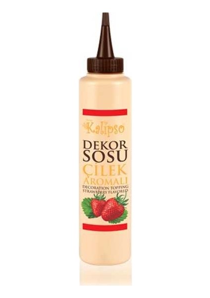 Kalipso Dekor Sos Çilek 750 gr