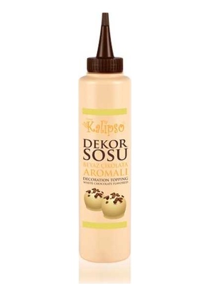 Kalipso Dekor Sos Beyaz Çikolata 750 gr