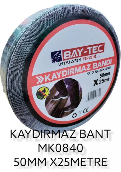 Bay-Tec Kaydırmaz Band 50MM*10M