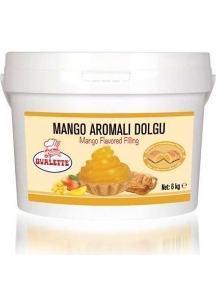 Ovalette Mango Aromalı Dolgu 6 kg