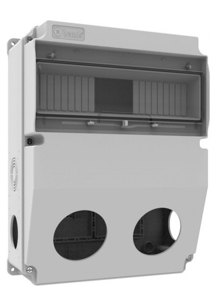 IP44 2 Adet Ön 2 Adet Yan Delikli Boş V10 Kombinasyon Kutusu BD2-2201-2010