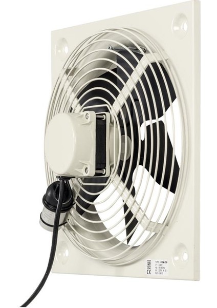 Soler Palau Hxm 200 Duvar Tipi Aksiyel Fan 39 Db 470 M3/h Agmair Agm Havalandırma