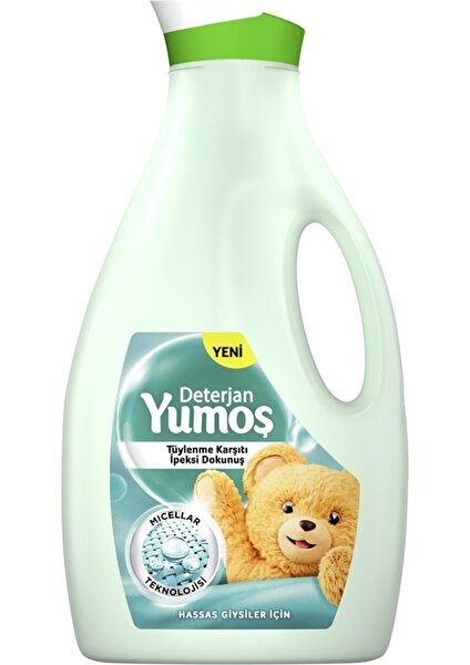 Yumoş Sıvı Bakım Çamaşır Deterjanı Hassas Giysiler Için 2520 ml