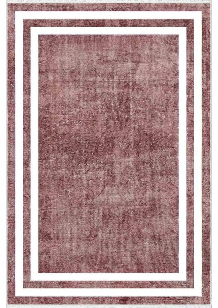 Salon Halısı Modern Çizgili Bordo Kahverengi Kaydırmaz Kesme Yıkanabilir Ince Halı Tüysüz Kilim fiyatları
