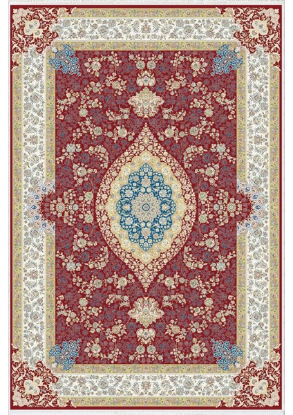 Salon Halısı Salon Halısı Eskitme Bordo Ekru Mavi Kaydırmaz Kesme Yıkanabilir Ince Halı Tüysüz Kilim fiyatları