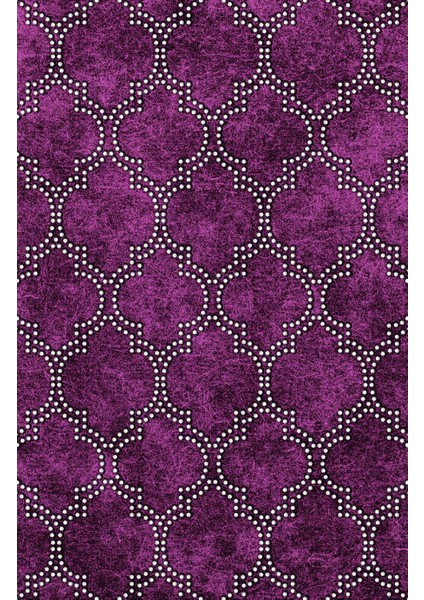 Klasik Mor Dijital Baskı Halı Kaydırmaz Ince Yıkanabilir fiyatları