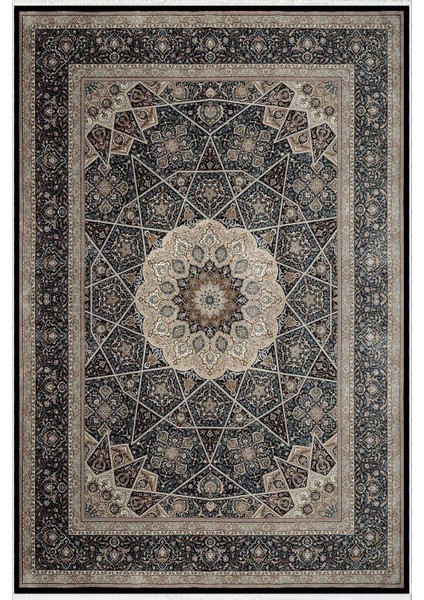 Salon Halısı Klasik Eskitme Gri Kaydırmaz Kesme Yıkanabilir Ince Halı Tüysüz Kilim fiyatları