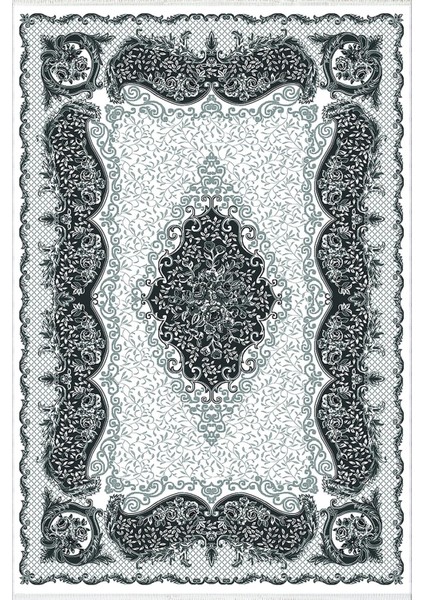 Salon Halısı Figürlü Çiçekli Gri Beyaz Siyah Kaydırmaz Kesme Yıkanabilir Ince Halı Tüysüz Kilim fiyatları