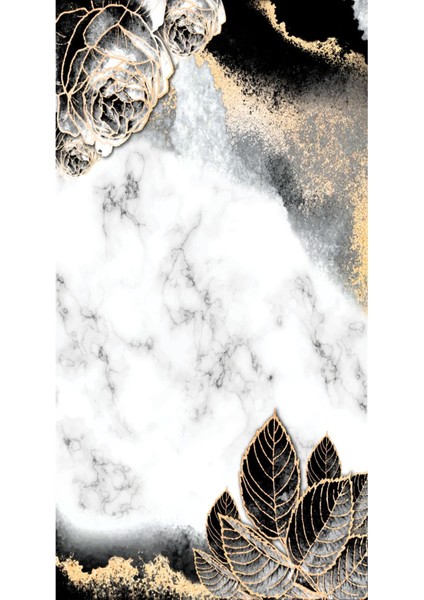 Klasik Gri Dijital Baskı Halı Kaydırmaz Ince Yıkanabilir fiyatları