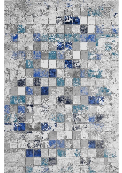 Modern Gri Dijital Baskı Halı Kaydırmaz Ince Yıkanabilir fiyatları