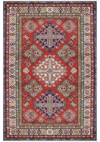 Otantik Eskitme Kahverengi Kaydırmaz Kesme Yıkanabilir Ince Halı fiyatları