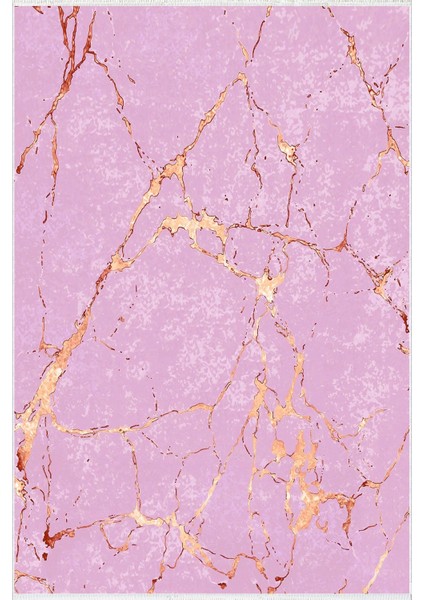 Salon Halısı Taş Mermer Modern Gold Pembe Altın Kaydırmaz Kesme Yıkanabilir Ince Halı Tüysüz Kilim fiyatları