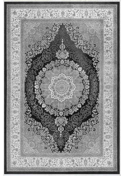 Salon Halısı Klasik Eskitme Gri Kaydırmaz Kesme Yıkanabilir Ince Halı Tüysüz Kilim fiyatları