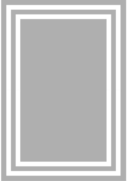 Modern Gri Dijital Baskı Halı Kaydırmaz Ince Yıkanabilir fiyatları