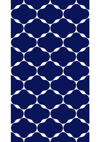 Modern Mavi Dijital Baskı Halı Kaydırmaz Ince Yıkanabilir fiyatları