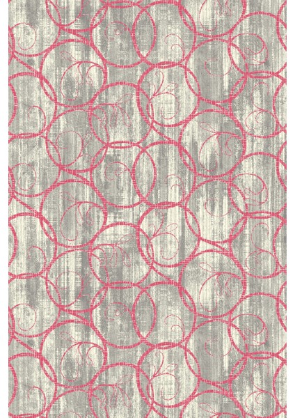 Modern Geometrik Gri Dijital Baskı Halı Kaydırmaz Ince Yıkanabilir