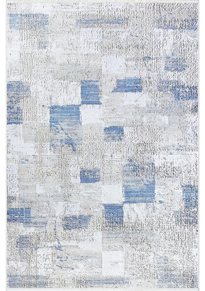 Salon Halısı Modern Eskitme Gri Mavi Kaydırmaz Kesme Yıkanabilir Ince Halı Tüysüz Kilim fiyatları
