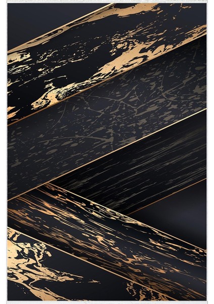 Salon Halısı Modern Metalik Altın Gold Gri Kaydırmaz Kesme Yıkanabilir Ince Halı Tüysüz Kilim fiyatları