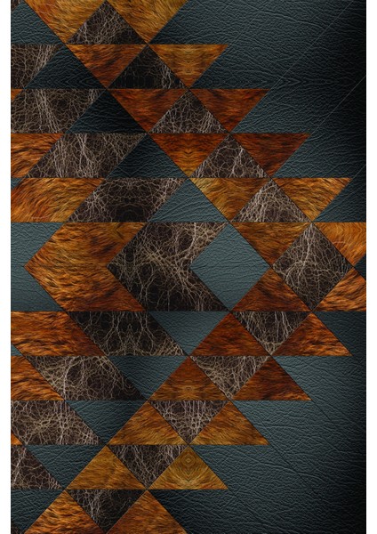 Modern Geometrik Gri Dijital Baskı Halı Kaydırmaz Ince Yıkanabilir