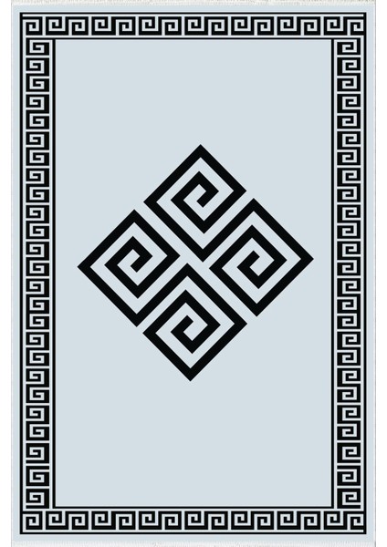 Salon Halısı Klasik Gri Kaydırmaz Kesme Yıkanabilir Ince Halı Tüysüz Kilim fiyatları