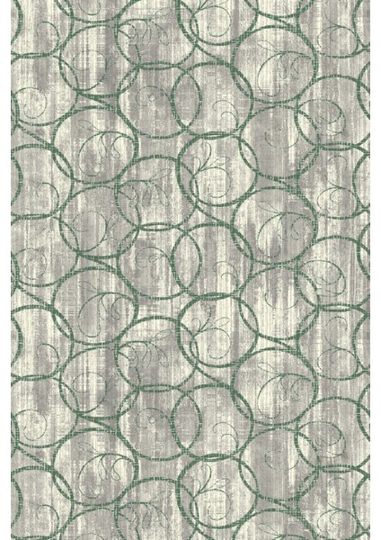 Modern Geometrik Gri Dijital Baskı Halı Kaydırmaz Ince Yıkanabilir