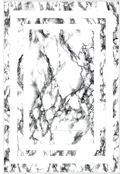 Salon Halısı Eskitme Modern Mermer Gri Beyaz Kaydırmaz Yıkanabilir Ince Halı Tüysüz Kilim fiyatları