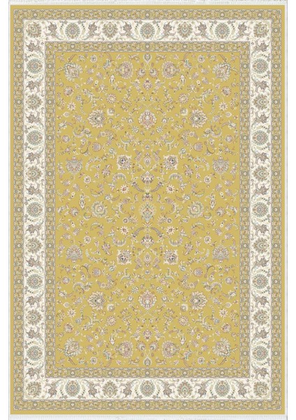 Salon Halısı Eskitme Klasik Sarı Kahverengi Kaydırmaz Kesme Yıkanabilir Ince Halı Tüysüz Kilim fiyatları