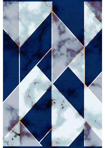 Modern Geometrik Gri Dijital Baskı Halı Kaydırmaz Ince Yıkanabilir fiyatları