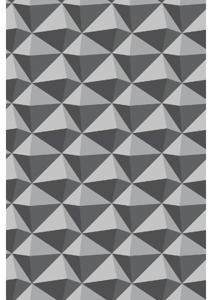 Modern Geometrik Gri Dijital Baskı Halı Kaydırmaz Ince Yıkanabilir fiyatları