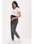 Hamile Mom Fit Kot Pantolon Antrasit 1