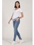 Hamile Skinny Jeans Açık Mavi 2