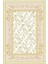 Figürlü Çiçekli Gold Kilim Desenli Altın Beyaz Mor Bej Kaydırmaz Kesme Yıkanabilir Ince Halı 2