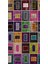 Modern Patchwork Karışık Renkli Dijital Baskı Halı Kaydırmaz Ince Yıkanabilir 2