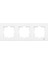9096 0202 Karre Sıva Altı Üçlü Çerçeve Beyaz 1