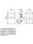 IP44 2 Adet 5/32A 380V Ön 2 Adet Yan 1/16A 220V Prizli V10 Kombinasyon Kutusu BD2-2234-2020 2