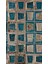 Modern Patchwork Kahverengi Dijital Baskı Halı Kaydırmaz Ince Yıkanabilir 2