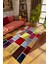 Modern Patchwork Karışık Renkli Dijital Baskı Halı Kaydırmaz Ince Yıkanabilir 1