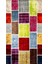 Modern Patchwork Karışık Renkli Dijital Baskı Halı Kaydırmaz Ince Yıkanabilir 2
