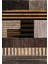 Modern Patchwork Karışık Renkli Dijital Baskı Halı Kaydırmaz Ince Yıkanabilir 2