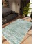 Salon Halısı Doku Eskitme Yeşil Kaydırmaz Kesme Yıkanabilir Ince Halı Tüysüz Kilim 1