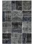 Salon Halısı Modern Patchwork Gri Siyah Kaydırmaz Kesme Yıkanabilir Ince Halı Tüysüz Kilim 2
