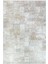 Salon Halısı Doku Eskitme Gri Krem Kaydırmaz Kesme Yıkanabilir Ince Halı Tüysüz Kilim 2