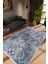Salon Halısı Modern Geometrik Gümüş Gri Krem Kaydırmaz Kesme Yıkanabilir Ince Halı Tüysüz Kilim 1