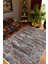 Salon Halısı Otantik Eskitme Gri Kaydırmaz Kesme Yıkanabilir Ince Halı Tüysüz Kilim 1