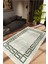 Salon Halısı Doku Eskitme Gri Kaydırmaz Kesme Yıkanabilir Ince Halı Tüysüz Kilim 1