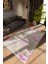 Modern Eskitme Gri Dijital Baskı Halı Kaydırmaz Ince Yıkanabilir 1